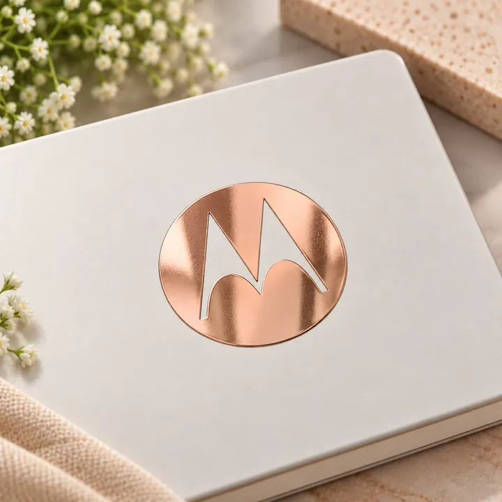 Rose Gold Metal Stickers